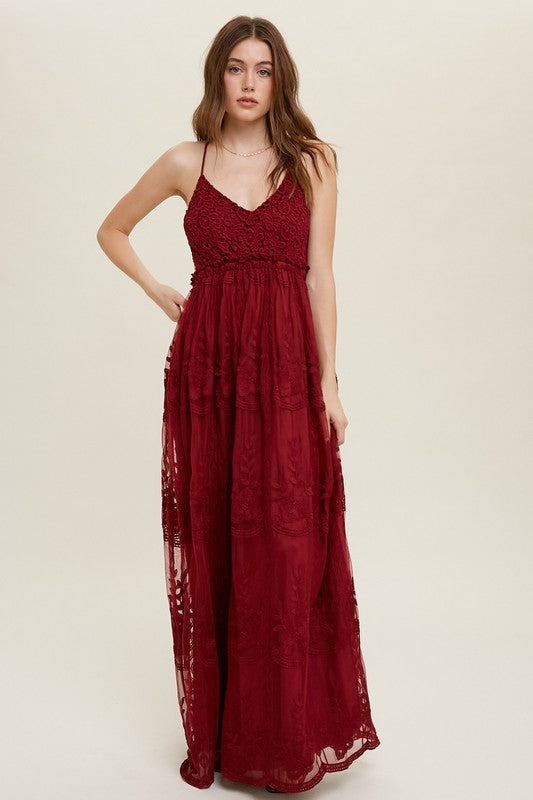 chinese dress ladies Lilah Maxi Dress Orange — Maxi Dresses main image 0