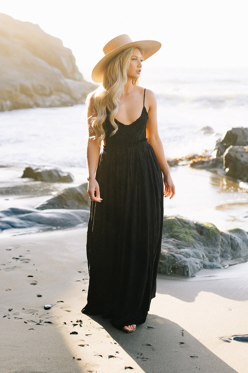 black beach dress Montserrat Mini Dress