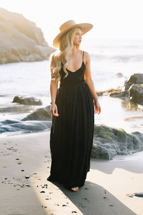 Black Maxi Dress SKAIRA Black Maxi Dress SKAIRA