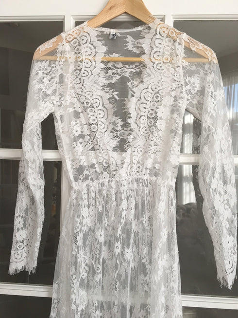 Milk Bath White Lace Maternity Dress | ShopSkaira SKAIRA Milk Bath White Lace Maternity Dress | ShopSkaira SKAIRA