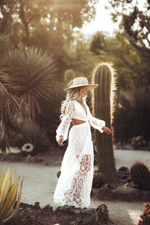 Bohemian Maxi Beach Summer Dress